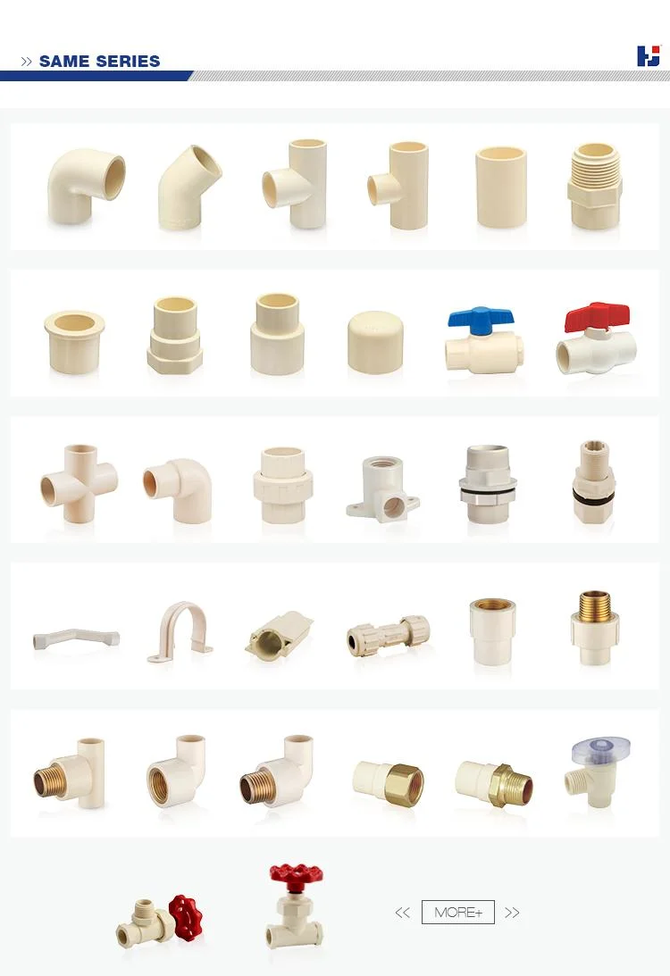 NSF Proved High Quality CPVC ASTM D2846 Plastic 90deg CPVC Pipe Fitting